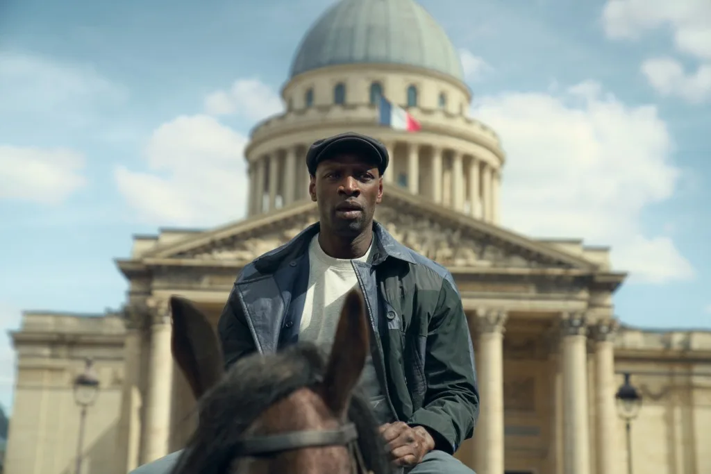 Omar Sy como Assane Diop em Lupin, da Netflix