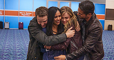 Personagens do universo de Manifest em imagem da Netflix