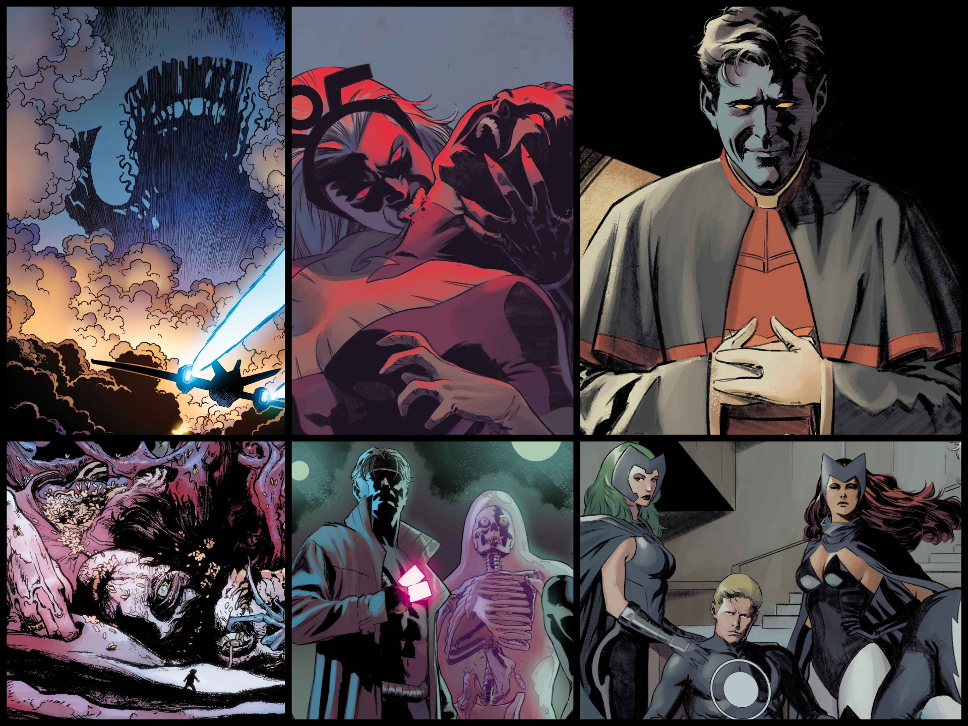 Homem-Aranha, Quarteto Fantástico e X-Men no universo Midnight