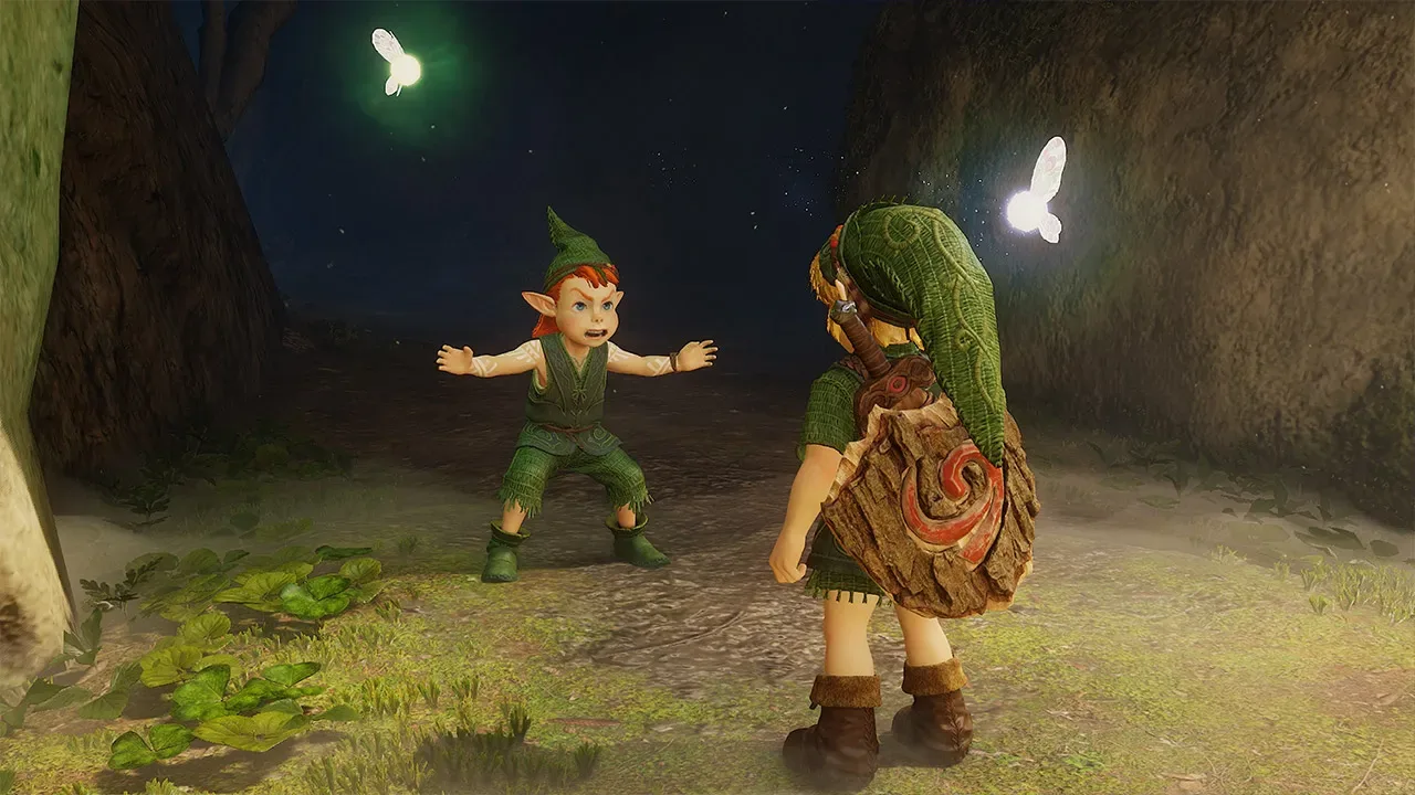 Imagem de divulgação do remake de The Legend of Zelda: Ocarina of Time