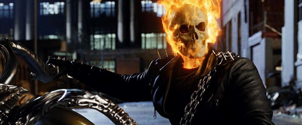 Ryan Gosling como Motoqueiro Fantasma no novo filme da Marvel